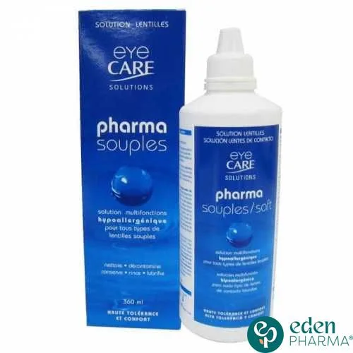 EYE CARE PHARMA SOUPLES SOLUTION POUR LENTILLES 360ML