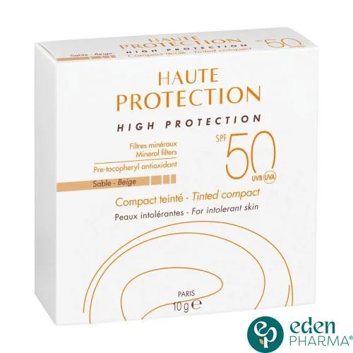 AVENE HAUTE PROTECTION SPF50 COMPACT TEINTE BEIGE SABLE 10G